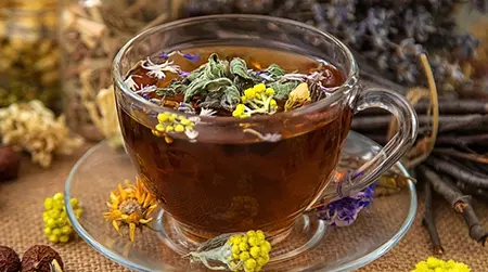 Herbal Tea: Drink herbal tea to reduce stress and improve cycle health.