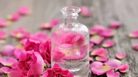 Rose Water: Use rose water to refresh and balance oily skin.