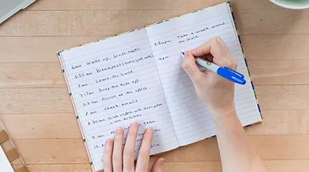 Routine Planning: Follow daily routine to maintain structure and emotional balance.