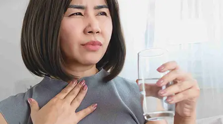 Salt Water Gargle: Gargle with warm salt water to reduce throat swelling.