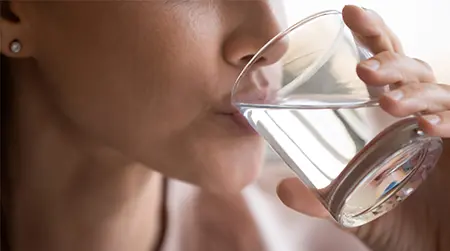 Stay Hydrated: Drink enough fluids to keep your throat moist.