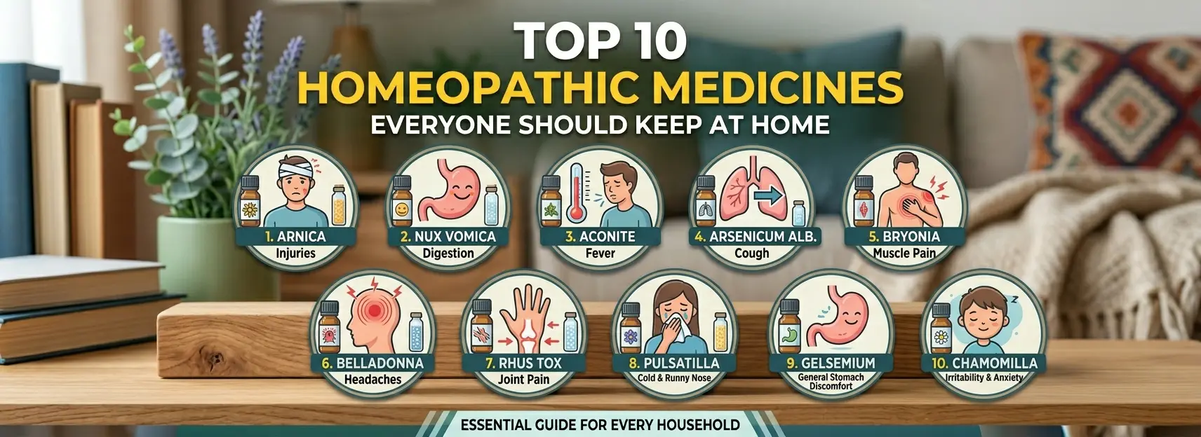 Top 10 Homeopathic Medicines Everyone Should Keep At Home