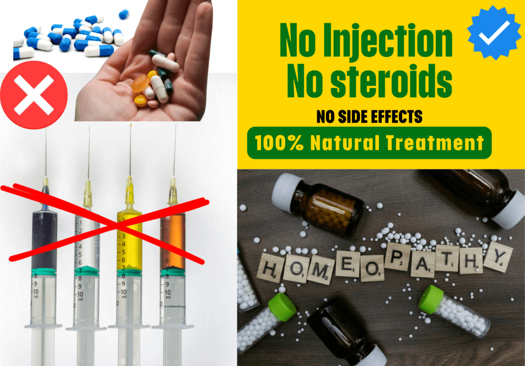 No Steroids, No Side effects of PDM Medicines