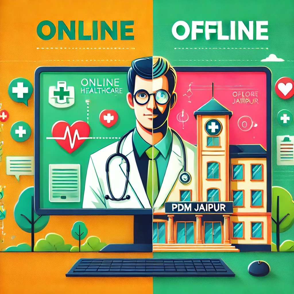 Offline vs Online Treatment PDM Hospital