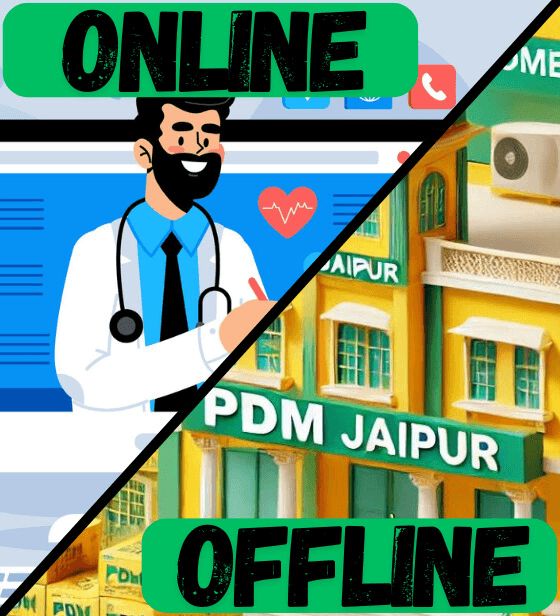 Online vs Offline Treatment of PDM Hospital