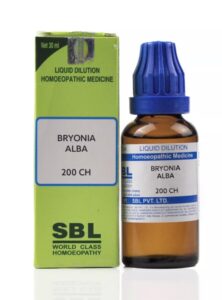 Bryonia Alba Homeopathic Medicine