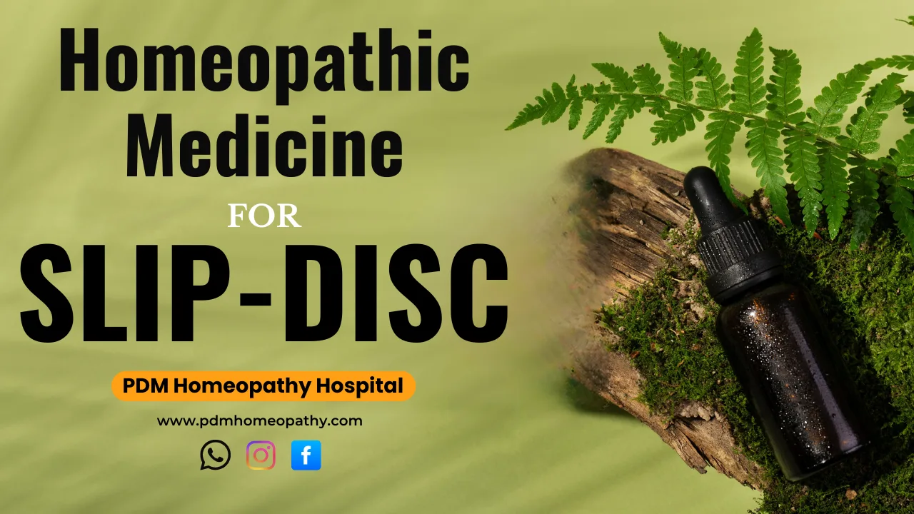 Best Homeopathic Medicine for Slip Disc – PDM Homeopathy