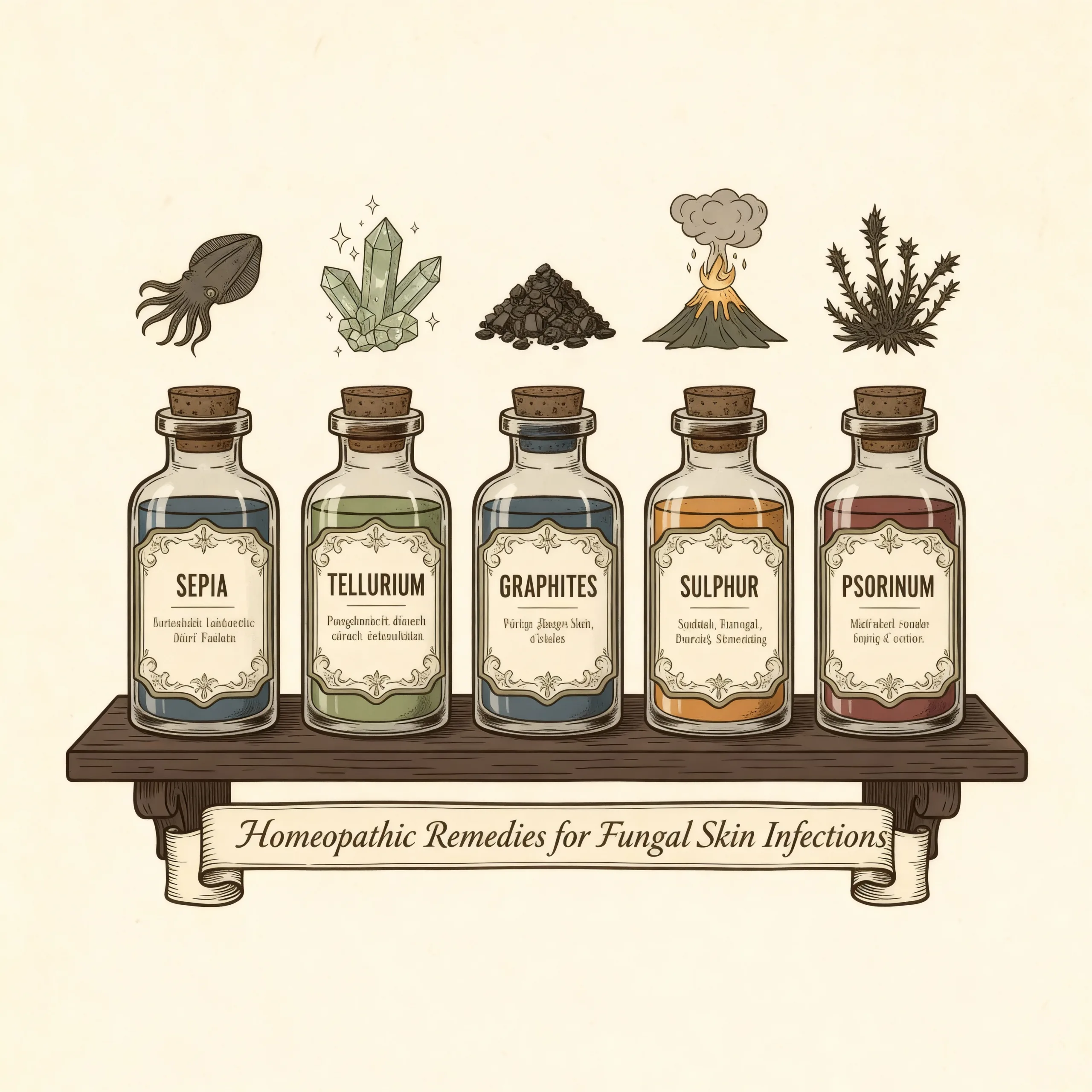 Homeopathic Remedies for Fungal Skin Infections