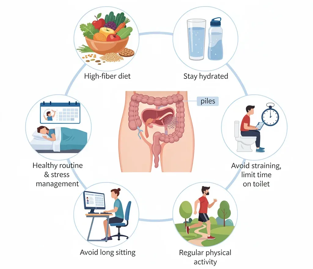 Things to do to avoid Piles